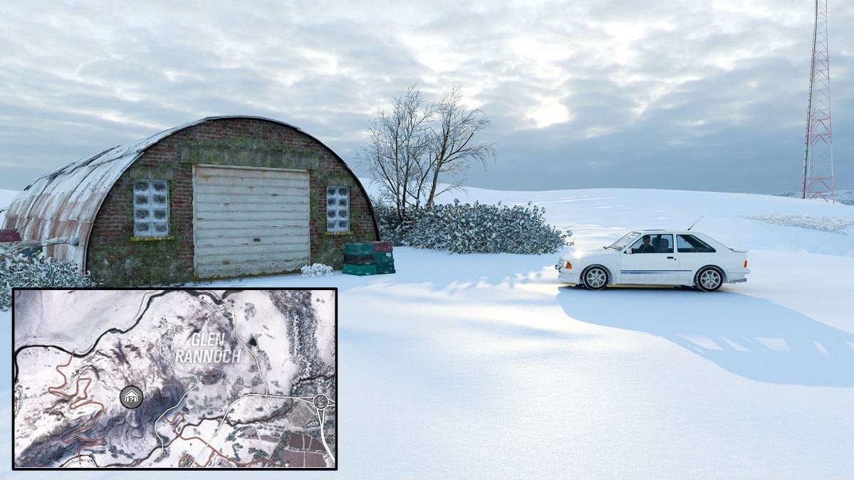 Forza Horizon 4 - zapomniane wozy, wszystkie auta i garaże (mapa